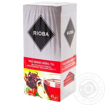 Rioba Tea herbal wild berries 25 teabags - buy, prices for METRO - photo 3