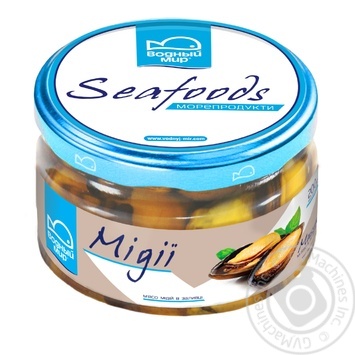 Seafood mussles Vodnyi mir pickled 200g - buy, prices for MegaMarket - photo 1