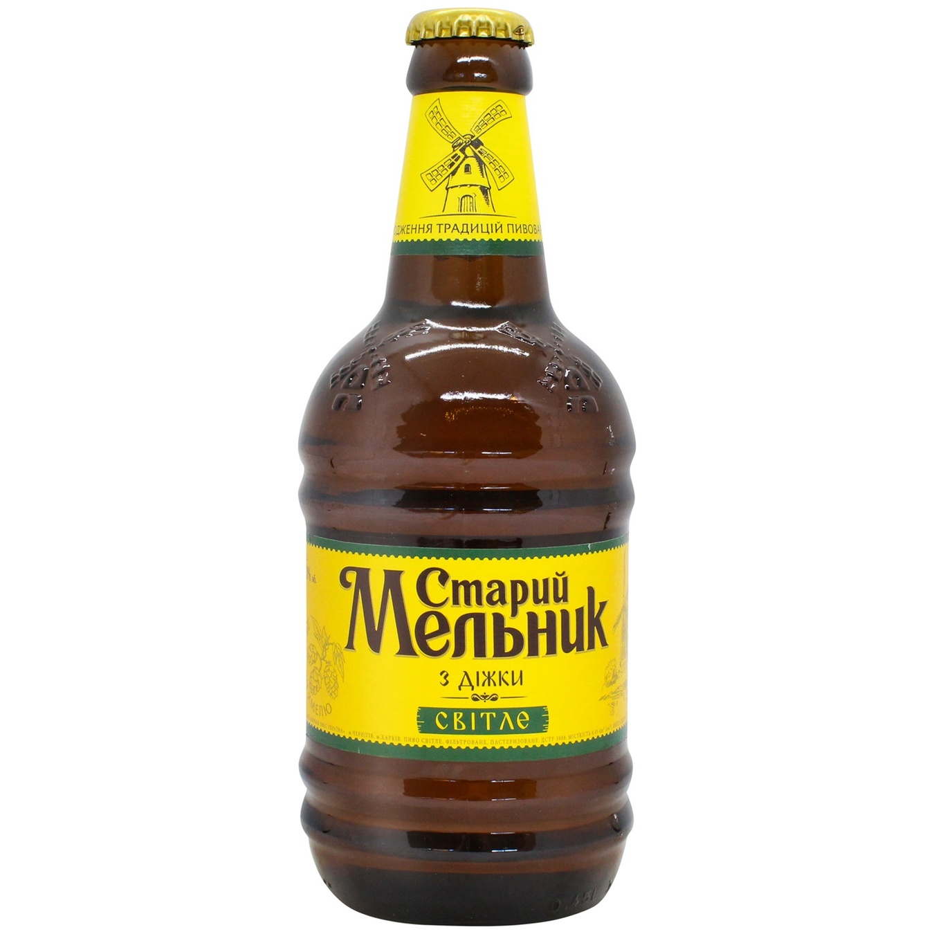 

Пиво Старый Мельник из бочонка светлое 5% 0,45л