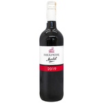 Вино Ribeaupierre Merlot сухе червоне 12,5% 0,75л