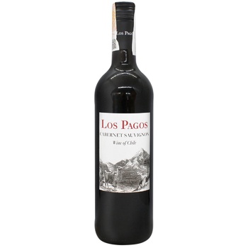 Вино Los Pagos Cabernet Sauvignon красное сухое 12,5% 0,75л