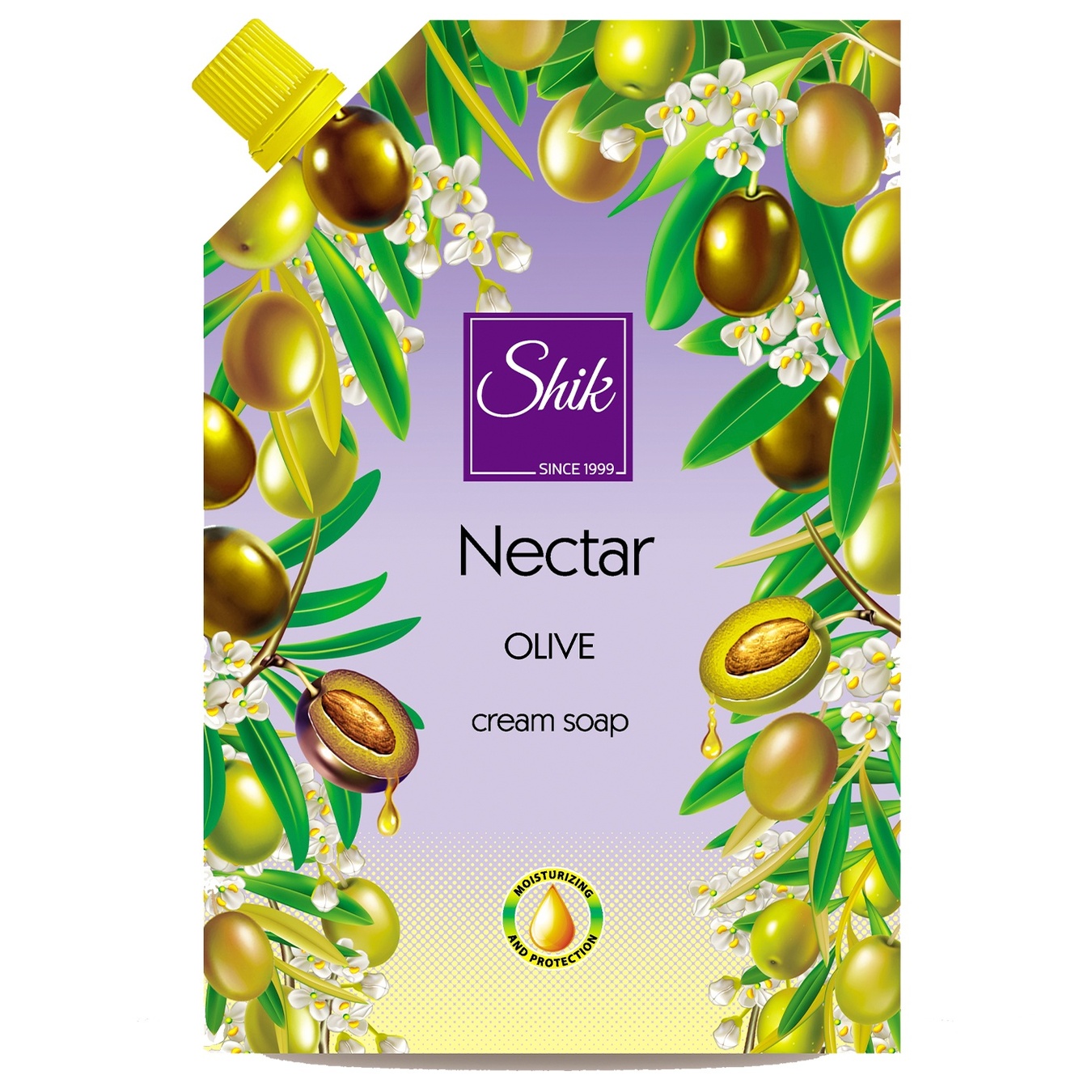 

Крем-мыло жидкое Shik Nectar Оливковое 460г