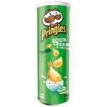 Pringles Sour Cream and Onion Flavored Potato Chips 165g