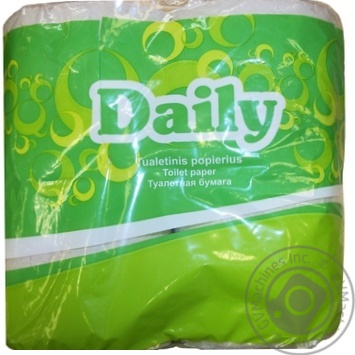 toilet paper daily 4pcs 400g - buy, prices for - photo 4