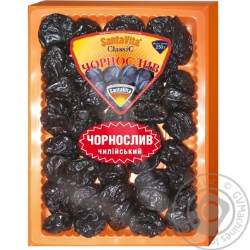 Чернослив без косточки Santa Vita classic 250г купить, цены на МегаМаркет - фото 3
