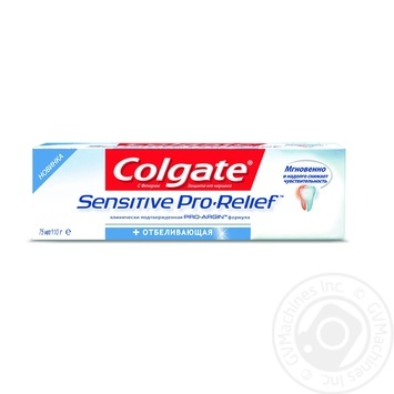 Зубная паста Colgate Sensitive Pro-Relief Отбеливающая 75мл - купить, цены на - фото 12