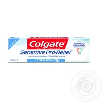 Зубна паста Colgate Sensitive Pro-Relief Відбілююча 75мл - купити, ціни на NOVUS - фото 7