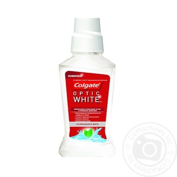 Ополаскиватель Colgate Optic White Искрящаяся мята для полости рта 250мл Швейцария - купить, цены на - фото 10