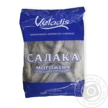 Салака Veladis нерозібрана глазурована морожена 700г купити, ціни на МегаМаркет - фото 1