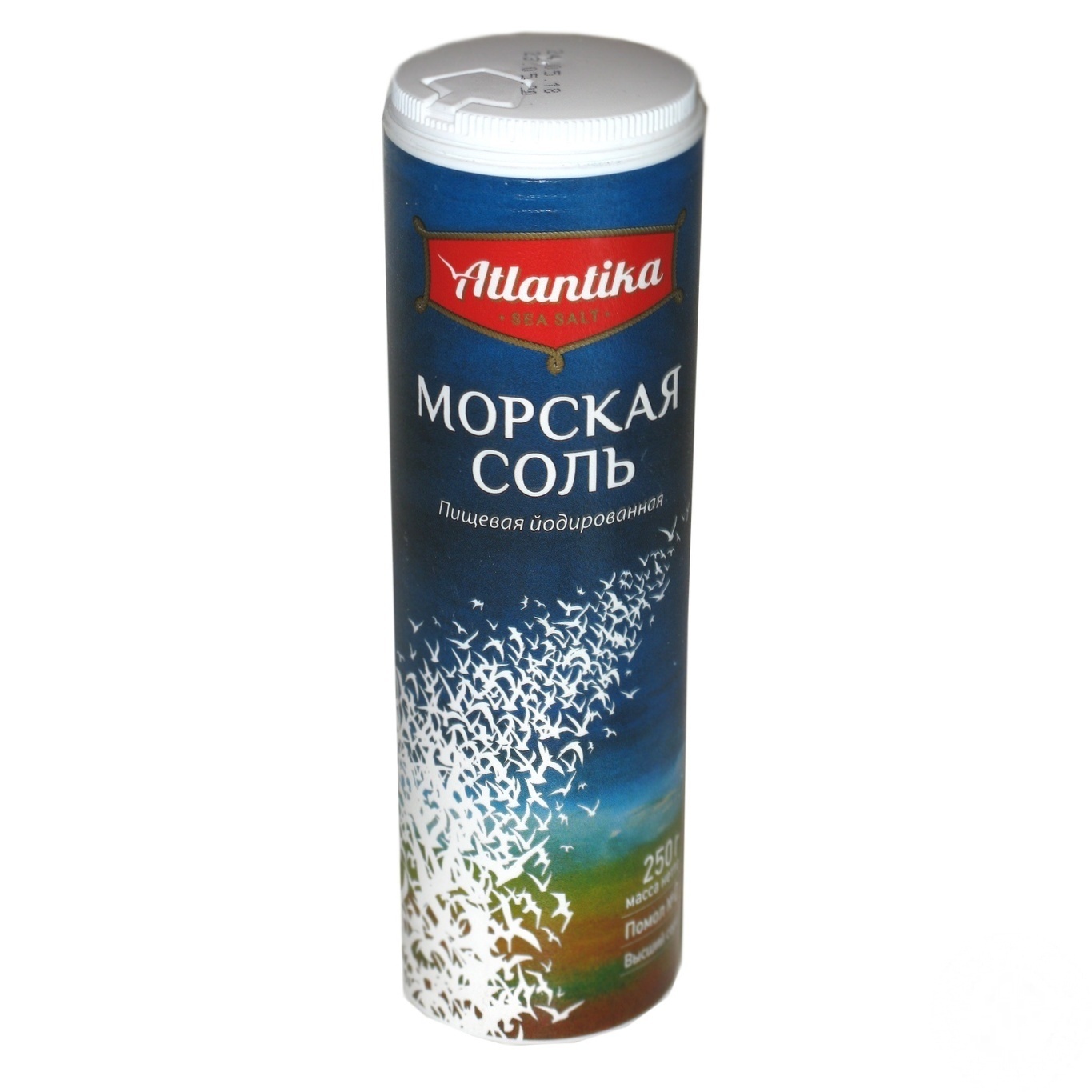 

Соль морская Атлантика йодированная 250г