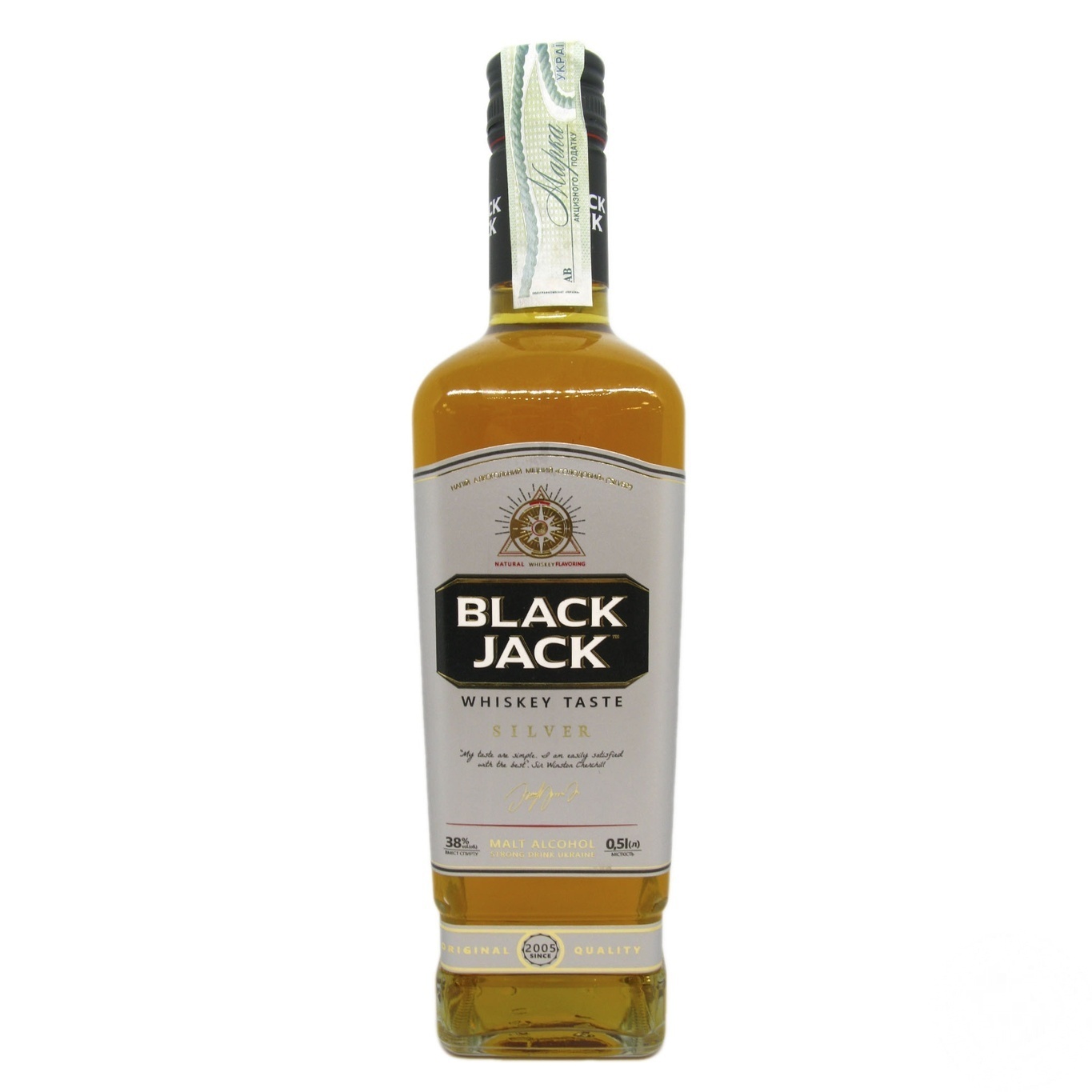 

Виски Black Jack Silver 38% 0,5л