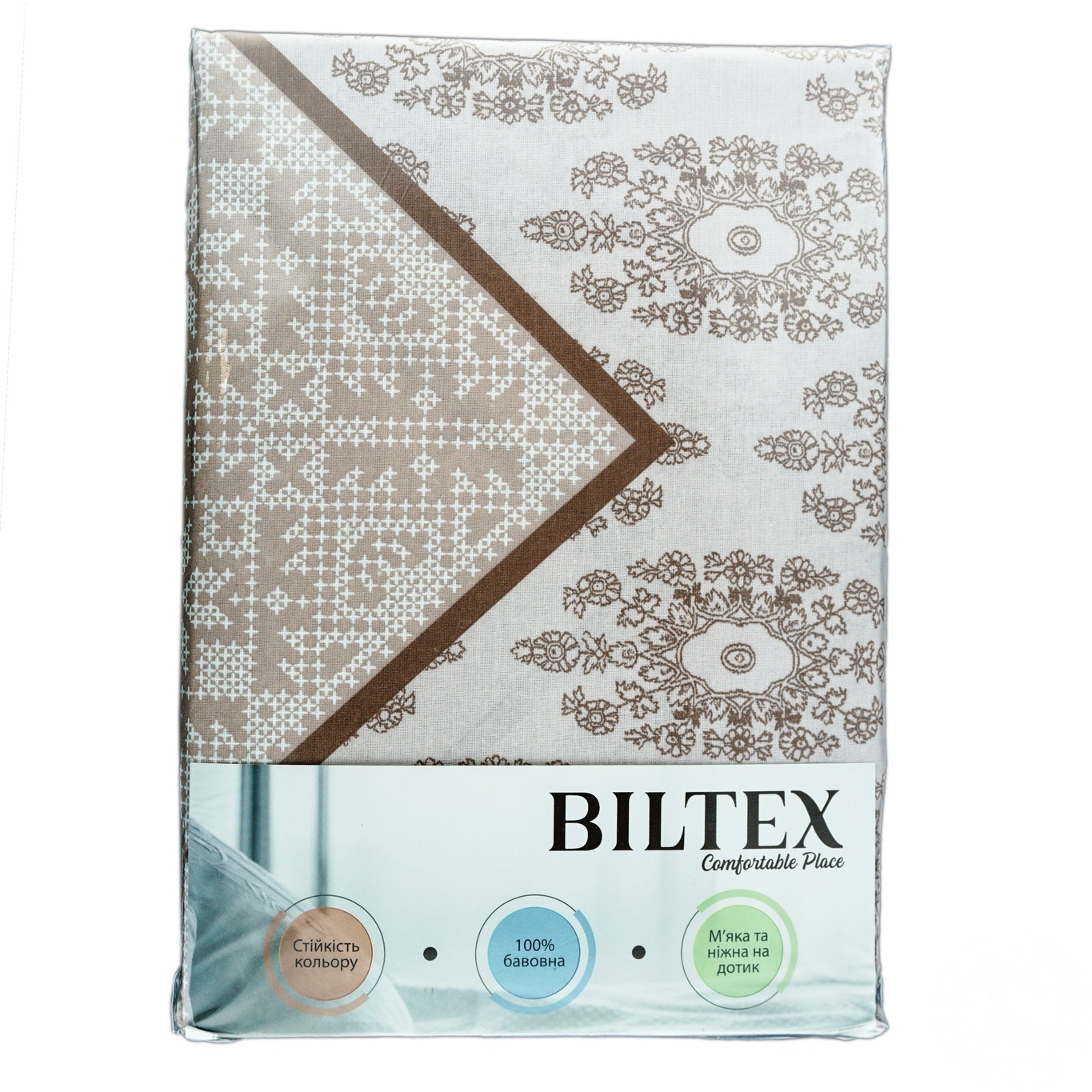 

Комплект постельного белья Biltex Скарбниця 200х220см