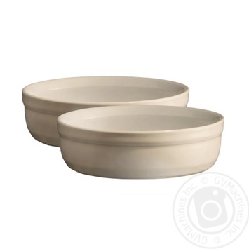 Набор форм для крем-брюле Emile Henry Ovenware 08700413 13см 2шт - купить, цены на - фото 1