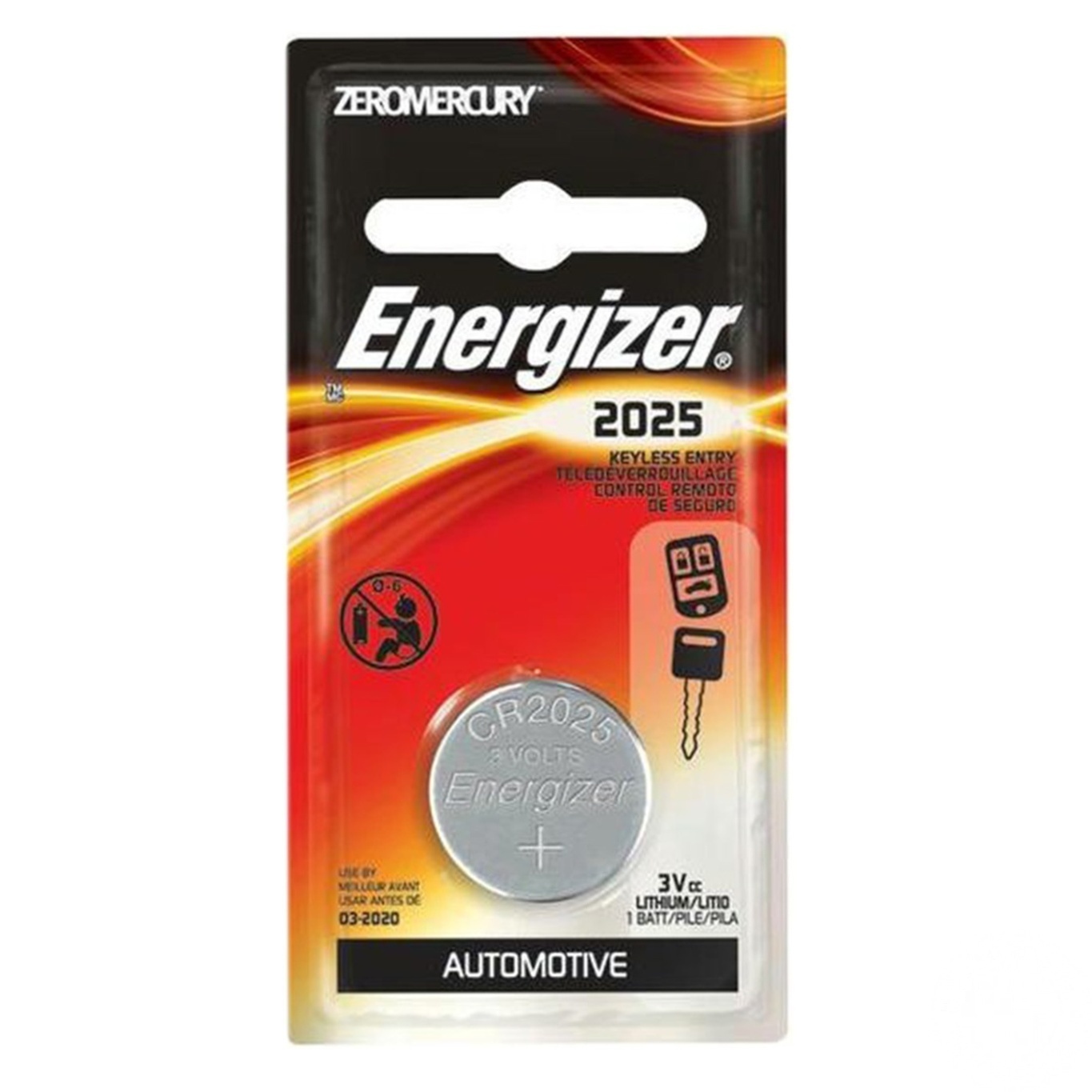 

Батарейка Energizer литиевая CR2025 1шт