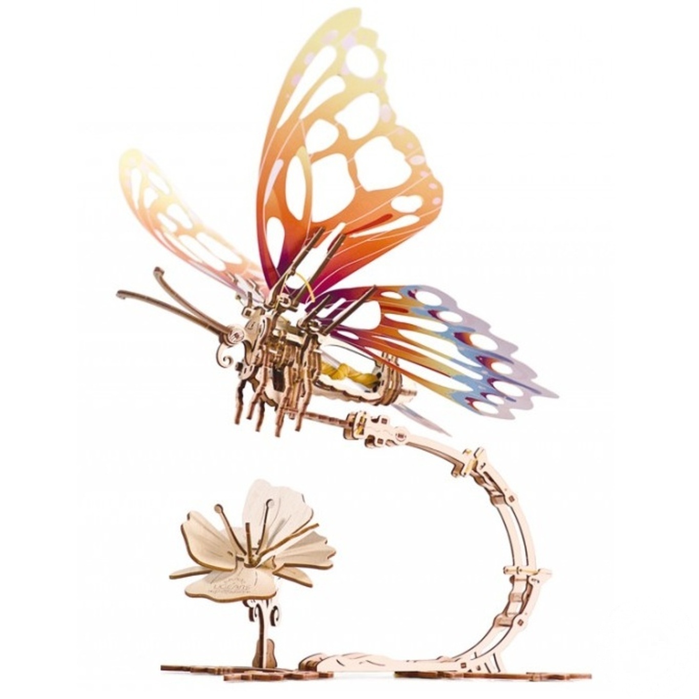 

Пазл Ugears Бабочка 3D механический
