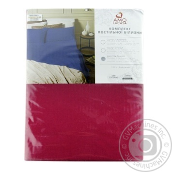 Amo Lacasa Purple Double Bed Linen Set