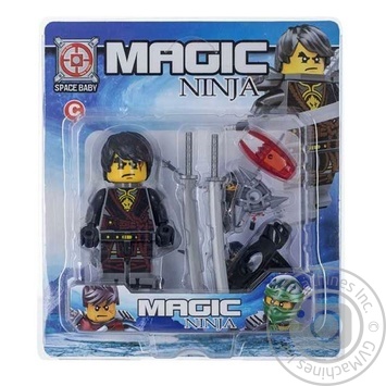 Space Baby Magic Ninja Figurine-Constructor Toy Set With Accessories in Assortment - buy, prices for NOVUS - photo 1