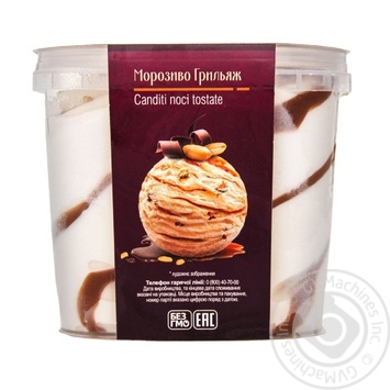 Gel'Amo Caditi Noci Tostate Ice Cream 600g - buy, prices for MegaMarket - photo 1