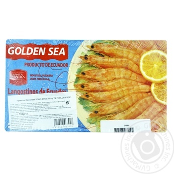 Delfin Hoso Vannamei Shrimps 40/50 700g - buy, prices for NOVUS - photo 1