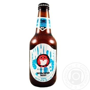 Hitachino Nest White Ale light unfiltered beer 5.5% 0.33l - buy, prices for NOVUS - photo 1