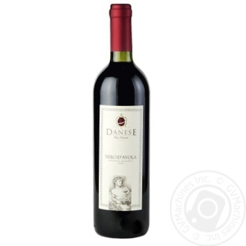 Danese Nero d`Avola Sicilia IGT Red Semi Dry Wine 12.5% 0.75l - buy, prices for NOVUS - photo 1