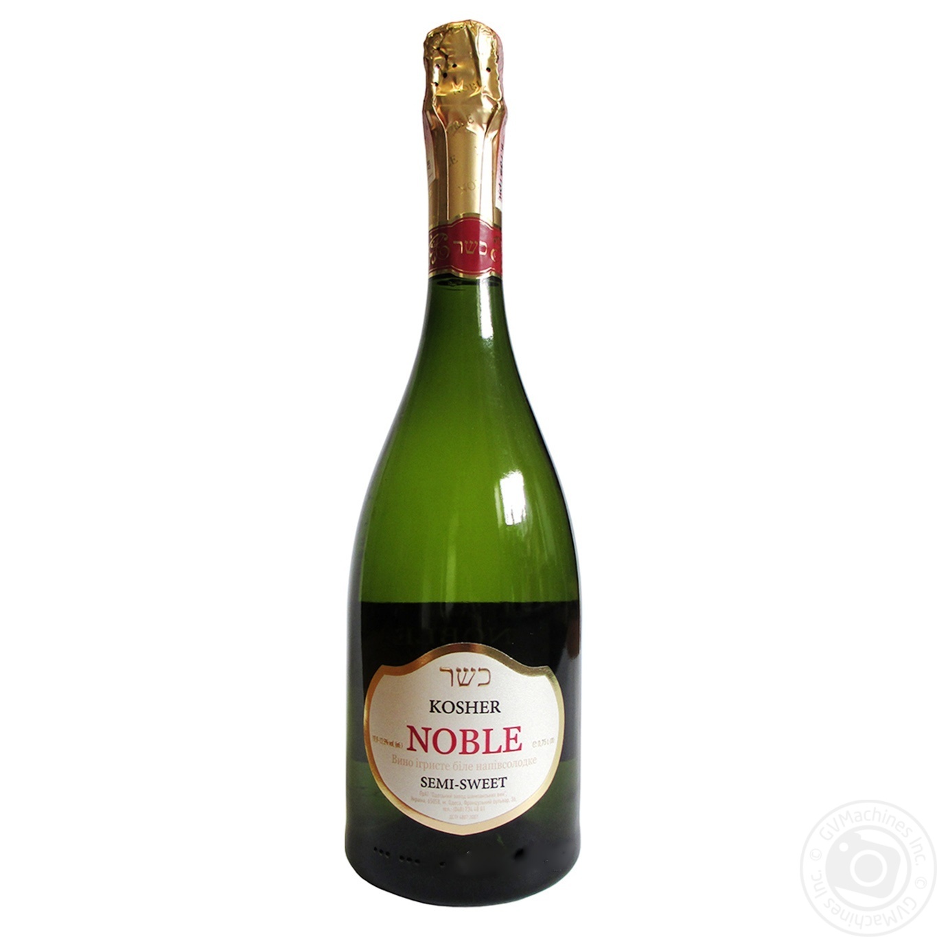 

Вино игристое Noble Kosher белое полусладкое 13.5% 0.75л