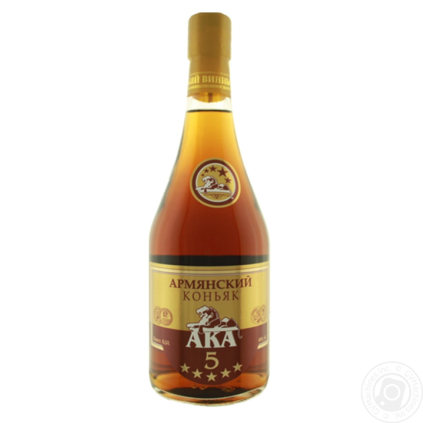 

Коньяк АКА 5 звезд 40% 0,5л
