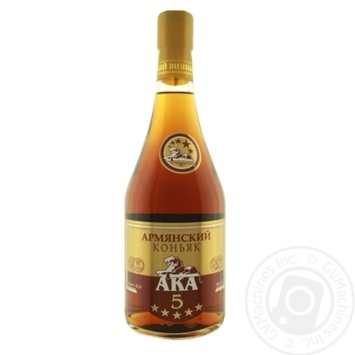 АКА 5 Years cognac 40% 0.5l - buy, prices for NOVUS - photo 1