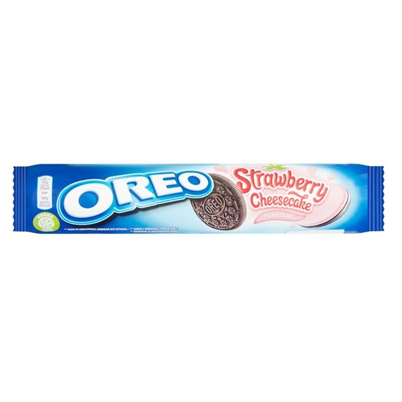 

Печенье Oreo чизкейк клубника 154г
