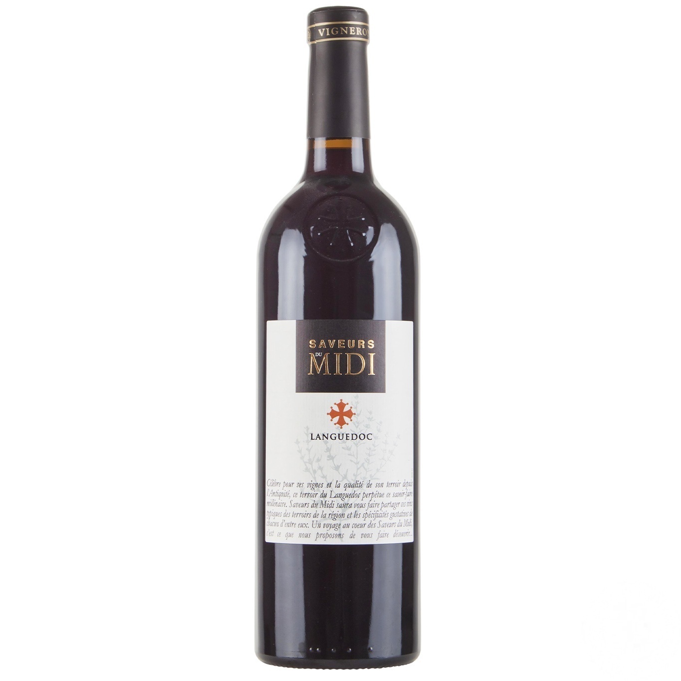 

Вино Saveurs du Midi Languedoc красное сухое 13% 0,75л