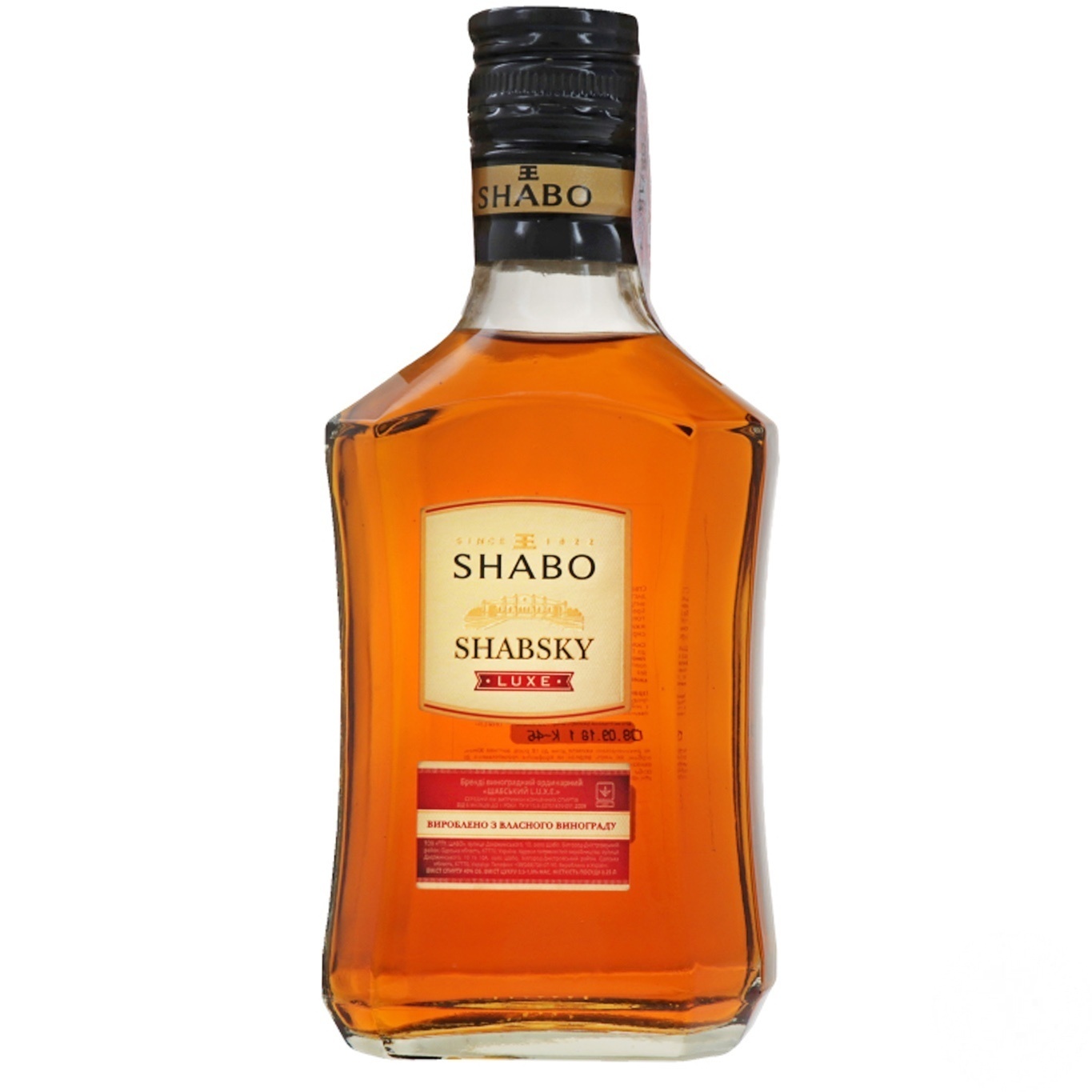 

Бренди Shabo Shabskiy L.U.X.E. 40% 250мл