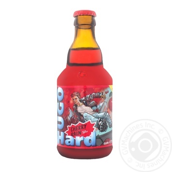 Пиво Beermix Hugo Вишня 6,0% 0,33л - купити, ціни на Auchan - фото 1