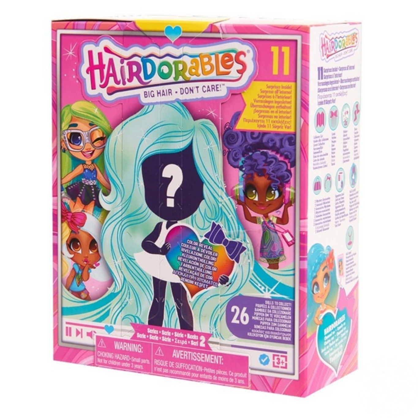 

Кукла-сюрприз Hairdorables Dolls в коробке 2 серия