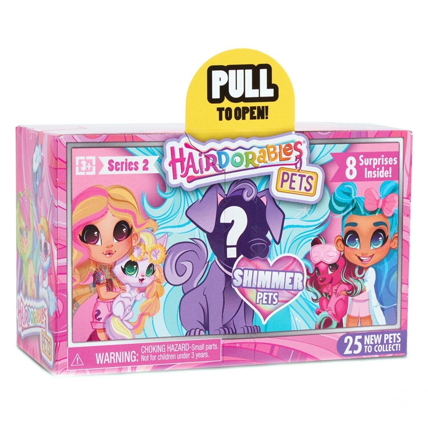 

Игрушка Hairdorables Pets Животное сюрприз 2 серия в коробке