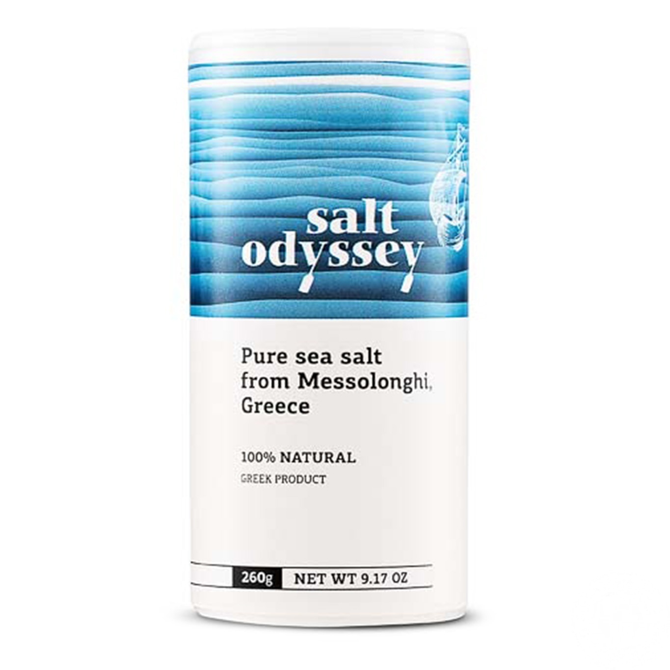 

Соль морская Salt Odyssey из Месолонги 280г
