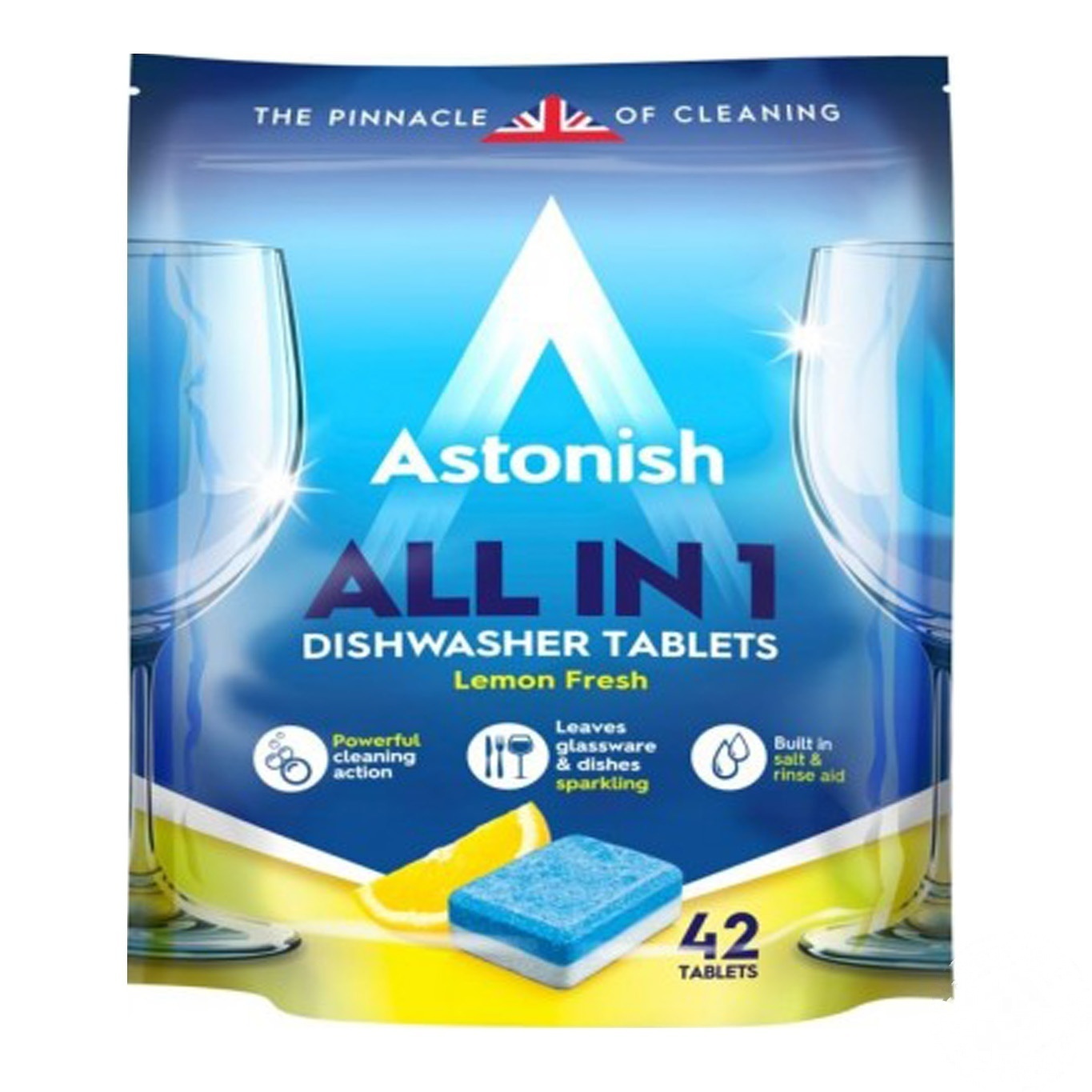 

Таблетки Astonish для посудомоечных машин 5в1 42*20г