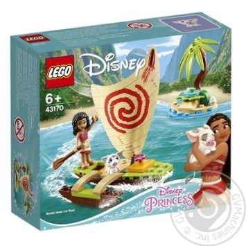 Конструктор Lego Disney Princess Пригода Ваяни в океані 43170 - купити, ціни на - фото 1