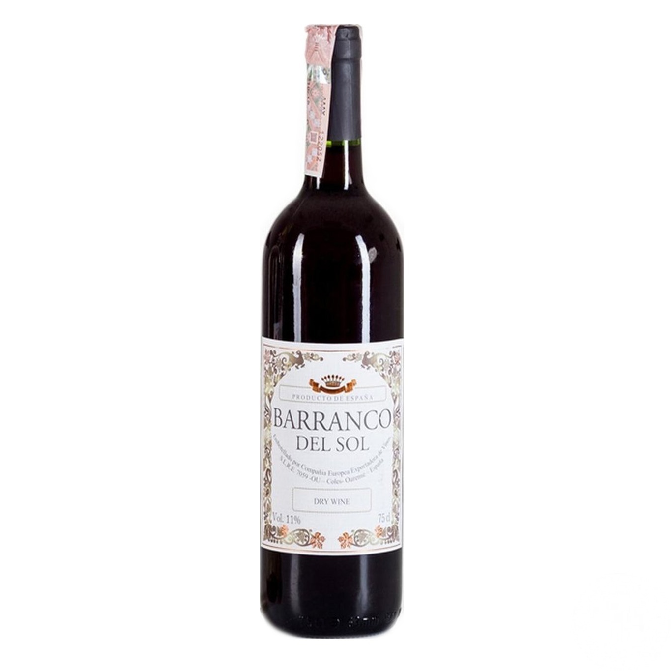 

Вино Barranco del Sol Dry Red красное сухое 11% 0,75л