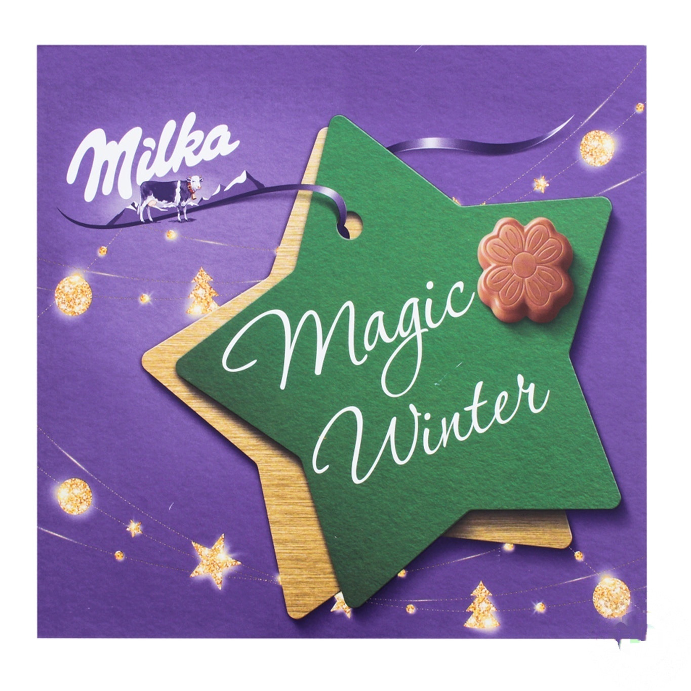 

Конфеты из молочного шоколада Milka молочная начинка 110г