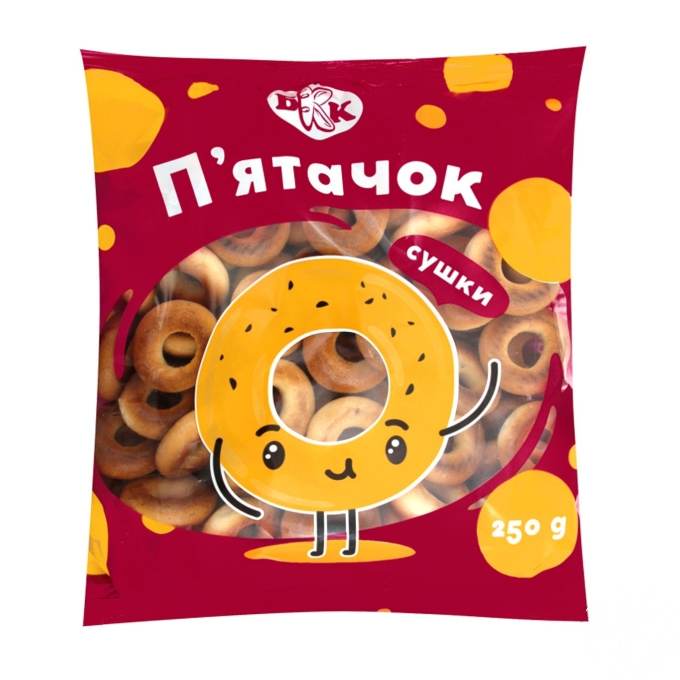 

Сушки КБИ Пятачок 250г