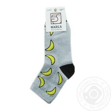 Marca Banana Gray Women's Socks 23-25s - buy, prices for NOVUS - photo 1