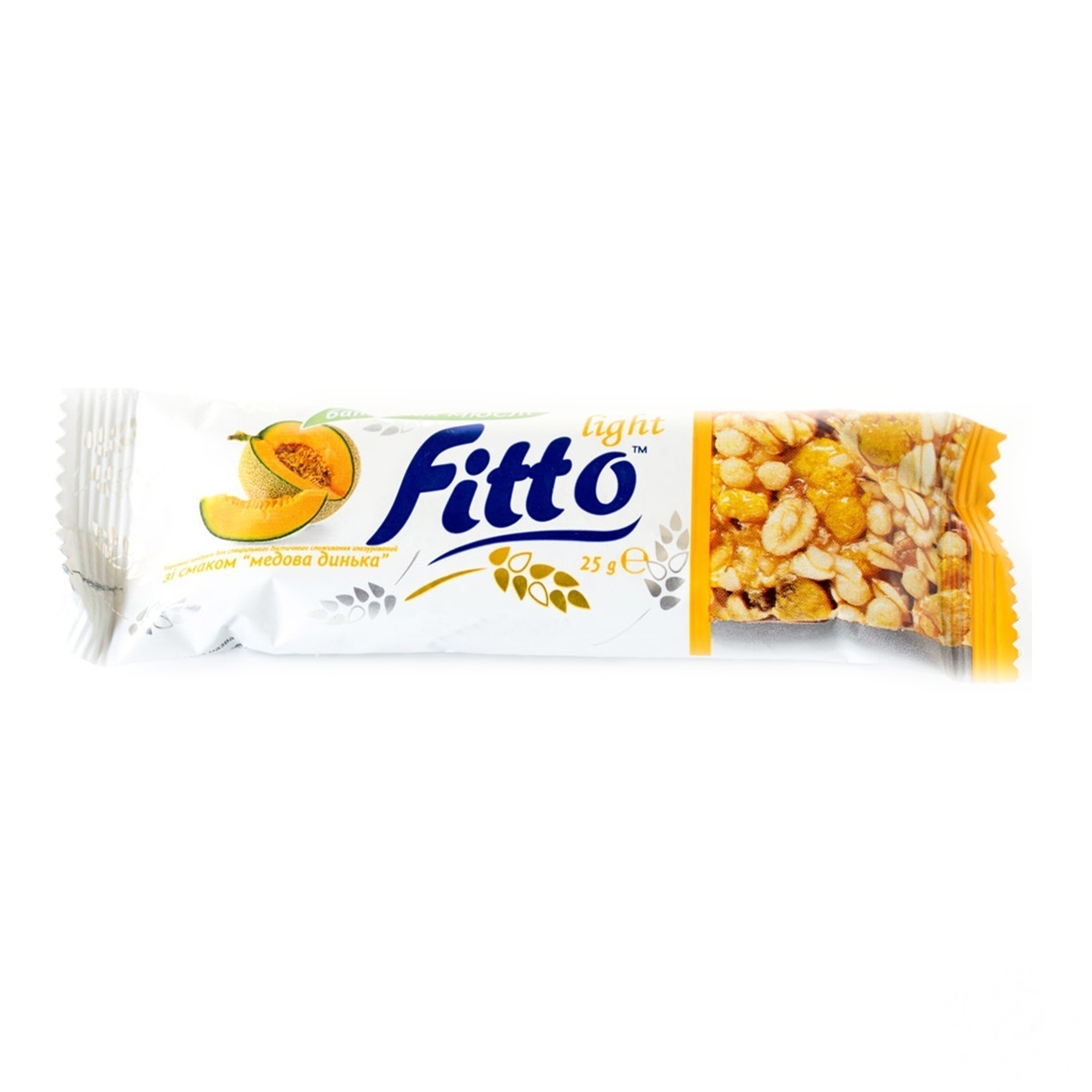 

Батончик-мюсли Fitto light медовая дынька 25г