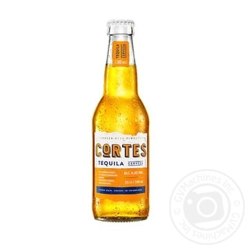 Cortes Tequila Light Beer 6% 0.33l - buy, prices for MegaMarket - photo 1