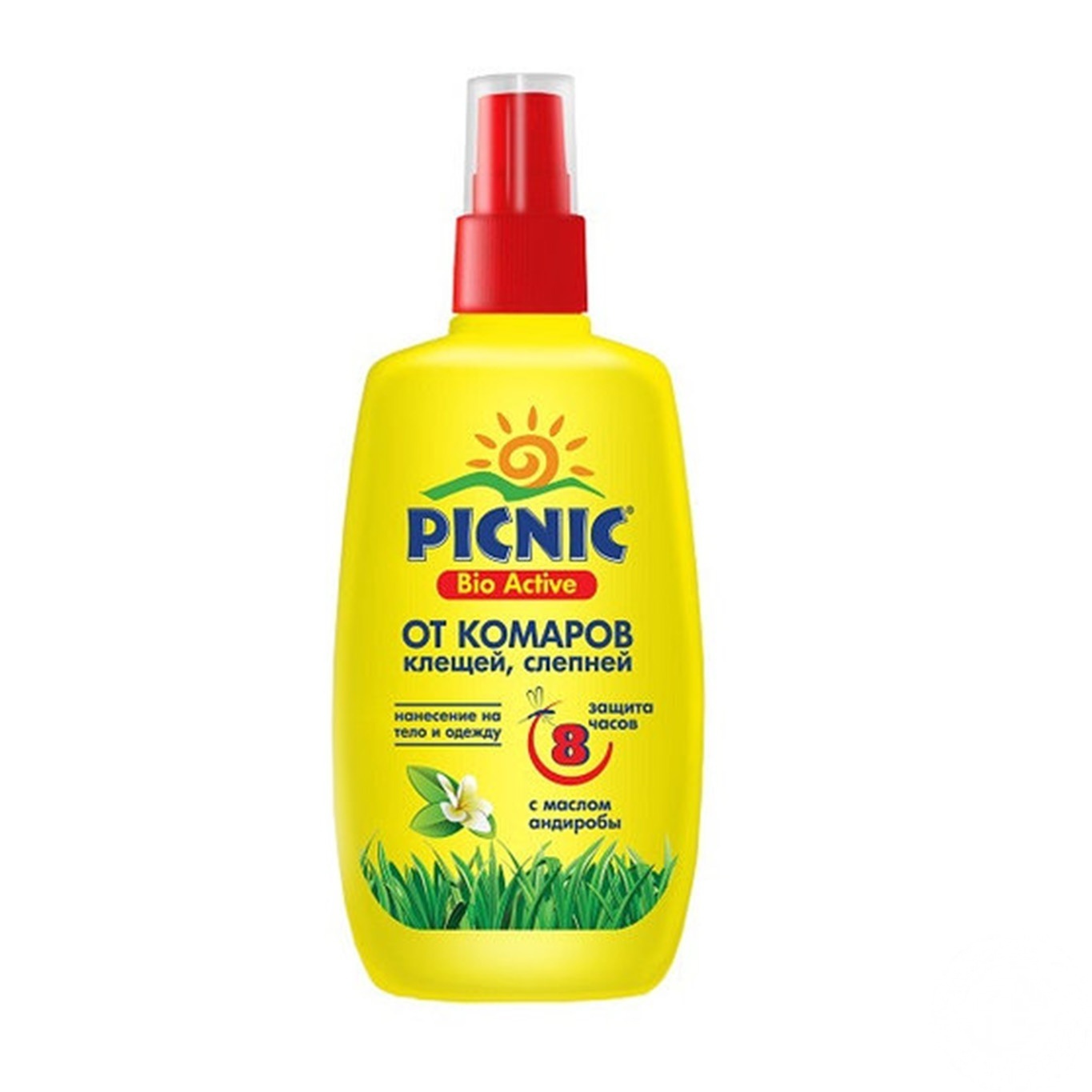 

Лосьон Picnic Bio Active от комаров и клещей 100мл