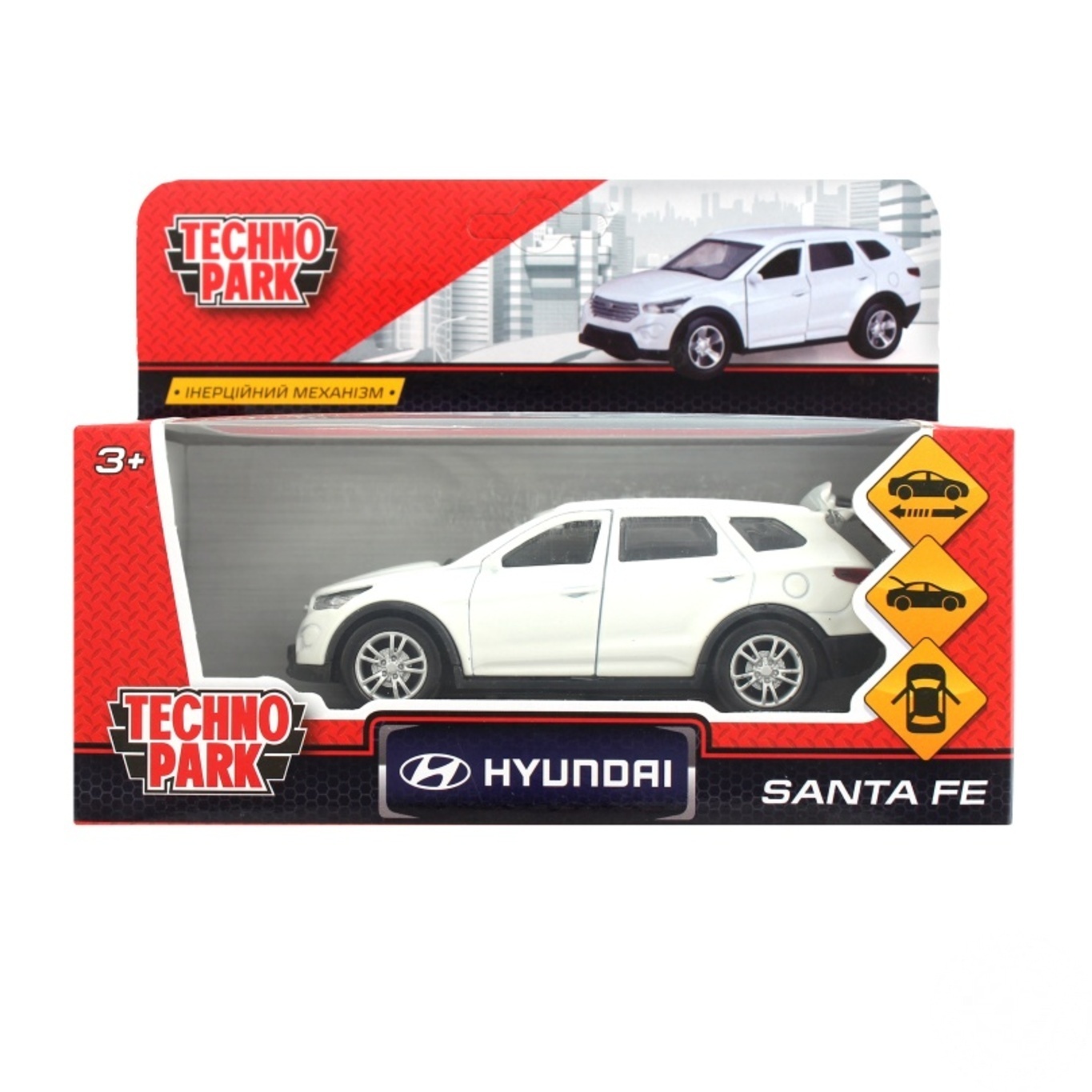 

Игрушка автомодель Techno Park hyundai santa fe 1:32