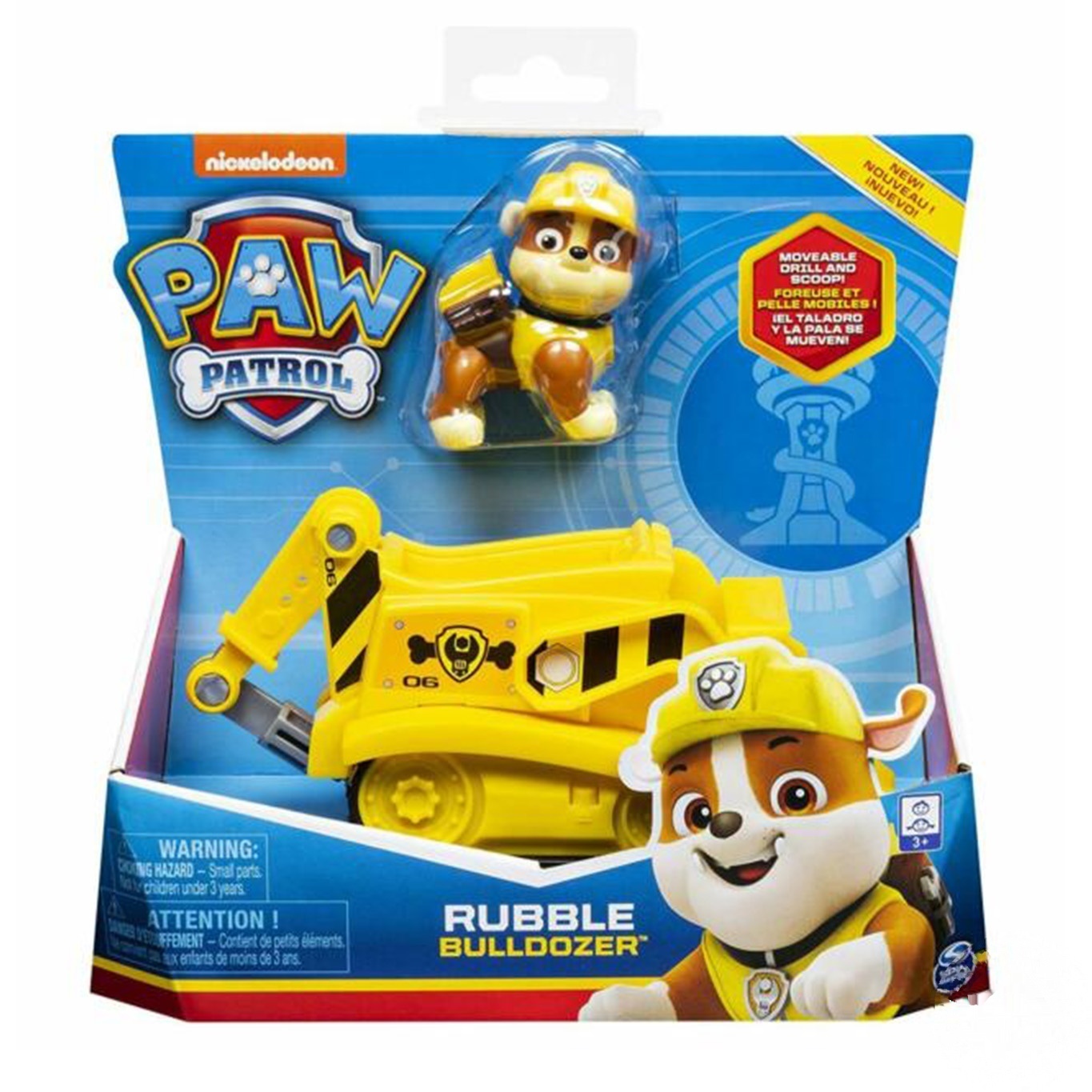 

Игрушка Paw Patrol Spin Master кремез базовый спасательный автомобиль с водителем