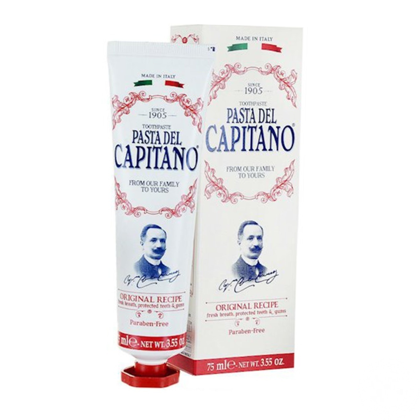 

Зубная паста Pasta Del Capitano 1905 оригинальный рецепт 75мл