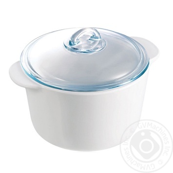 Кастрюля с крышкой Pyrex Vitroceramic 1л - купить, цены на NOVUS - фото 1