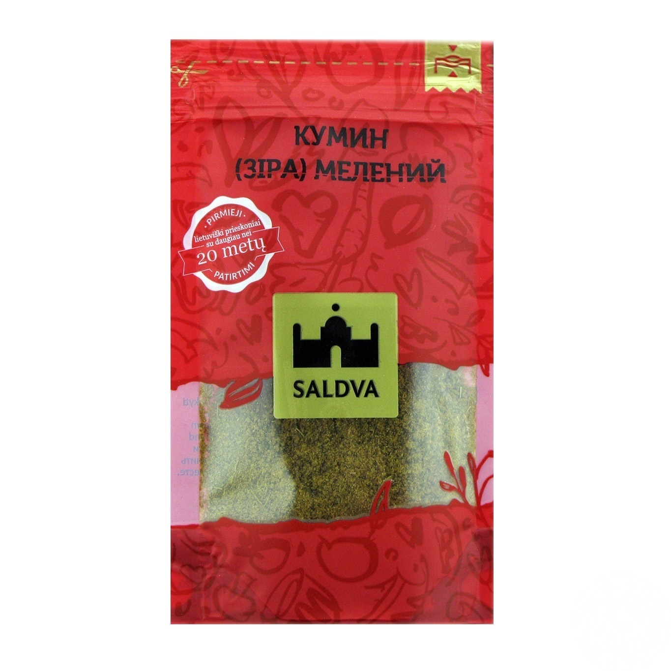 

Кумин Saldva Зира молотый 22г