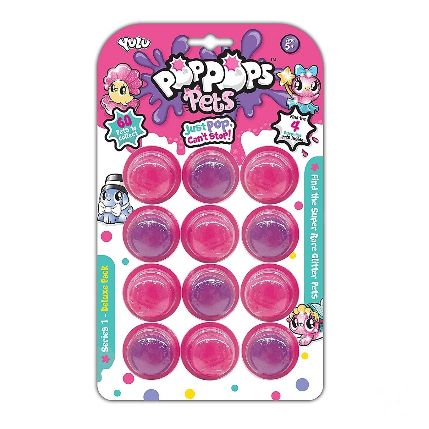 

Набор игровой PopPops Yulu Питомцы 12шт